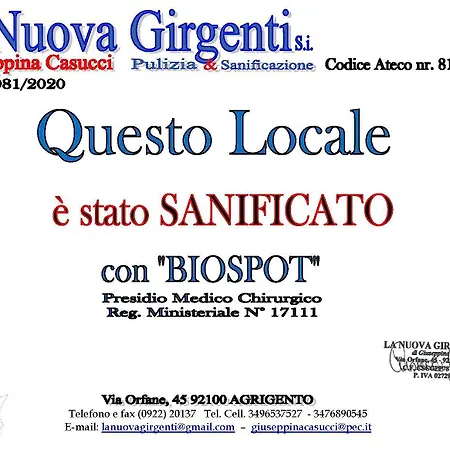 Bed and breakfast La Nuova Girgenti 4*